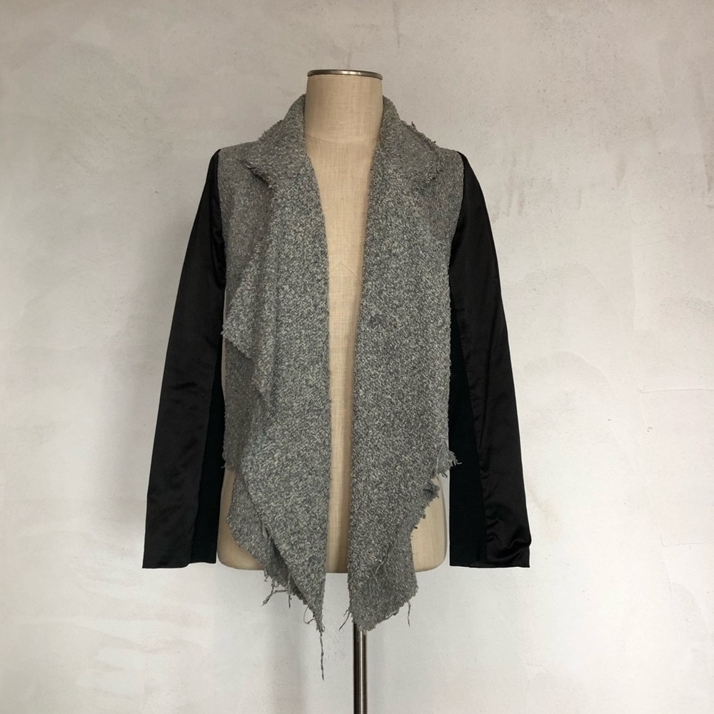 Simply Vera Vera Wang Drape Front Jacket